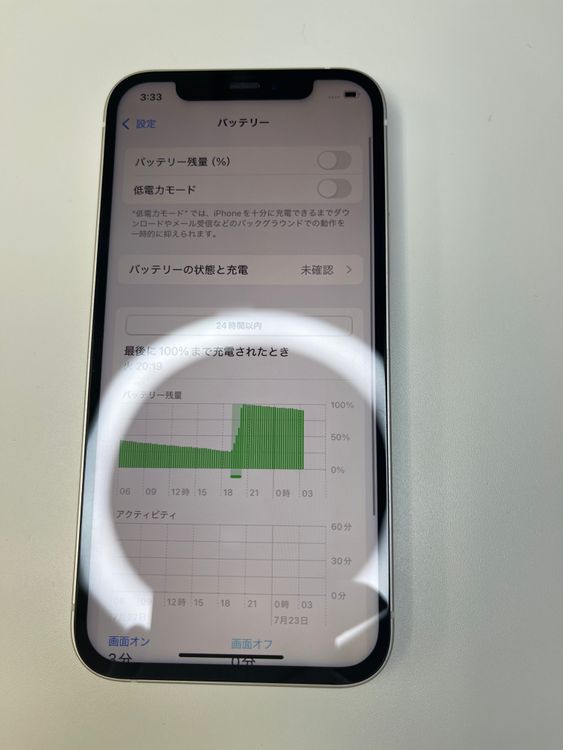  iPhone 12 64GB ۥ磻 Хåƥ꡼100% MGHP3J/A - 735662