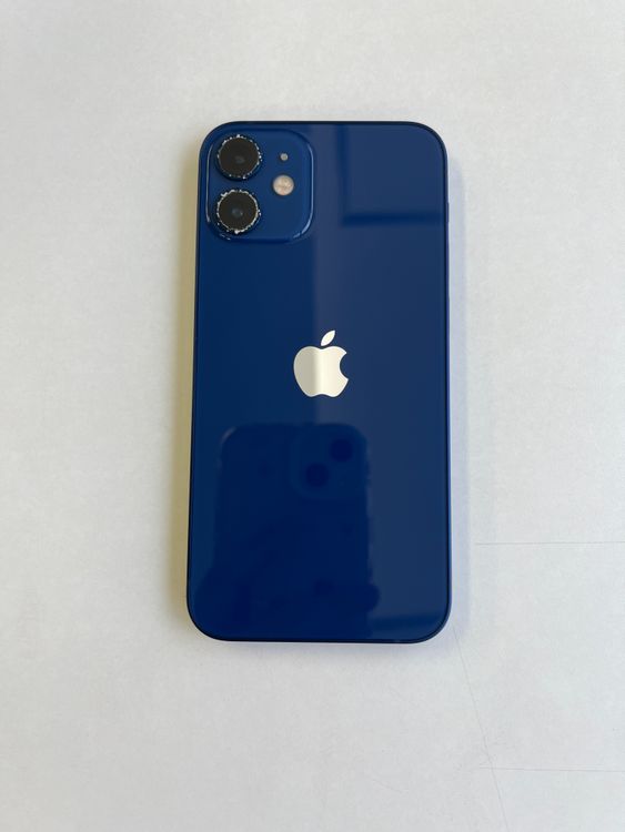 ���� iPhone 12 mini 128GB �֥롼 �Хåƥ꡼100% - 6376