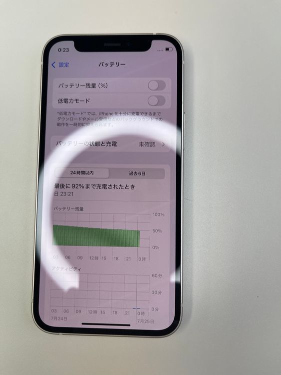 iPhone 12 mini 64GB ۥ磻 pin 100% MGA63J/A 35157