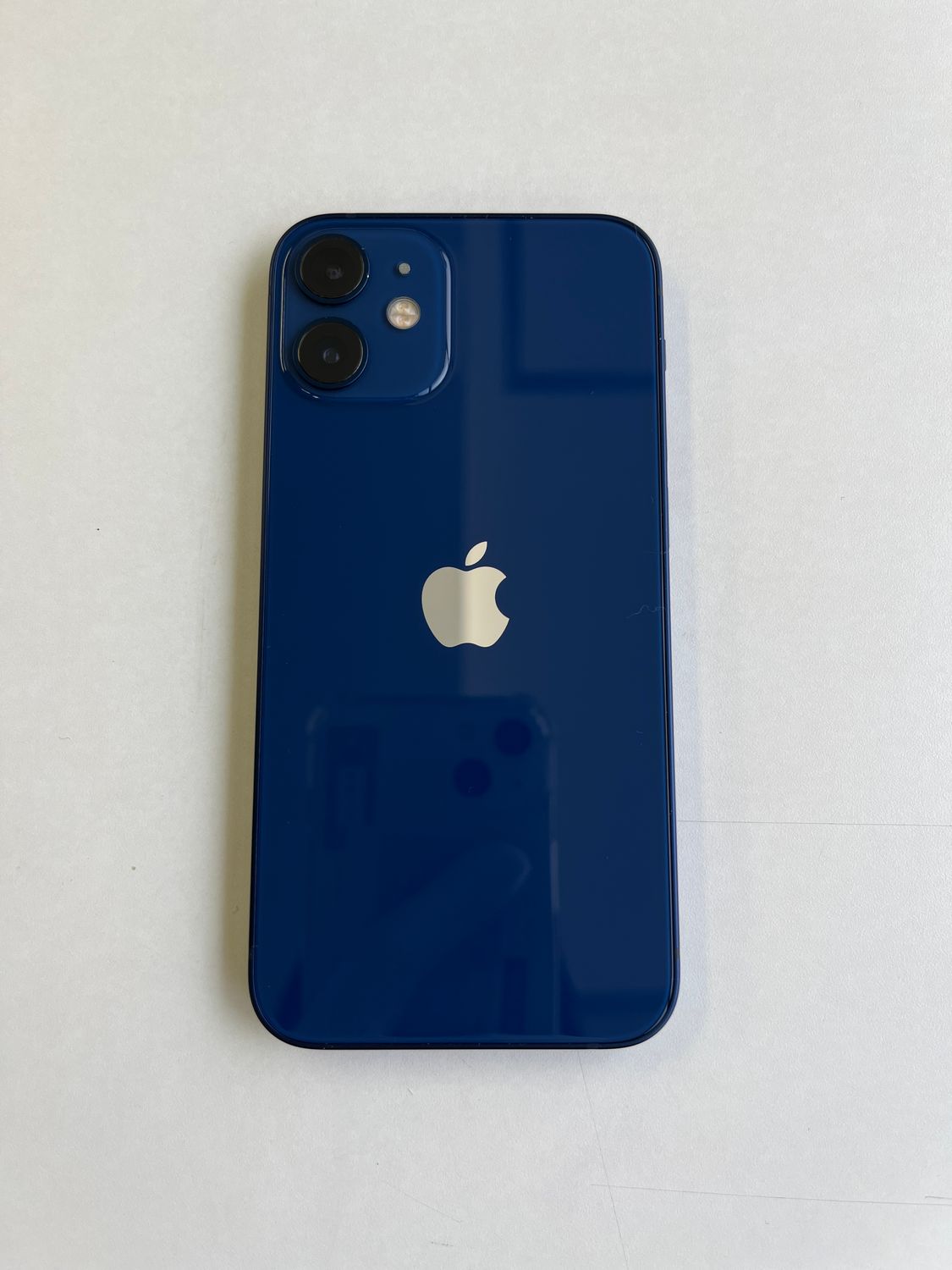 iPhone 12 mini ブルー 128GB 98%バッテリー ムスビー｜美品 iPhone 12 mini 128GB ブルー バッテリー100