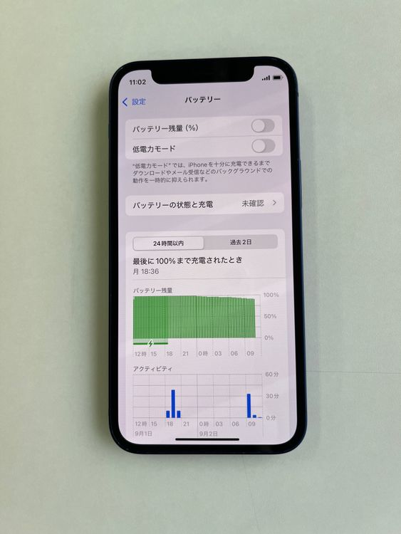  iPhone 12 mini 128GB ֥롼 Хåƥ꡼100% MGDP3J/A