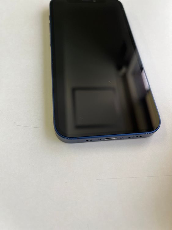 ���� iPhone 12 mini 64GB �֥롼 �Хåƥ꡼100% - 4380