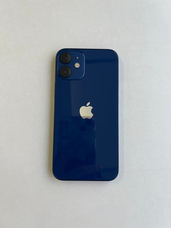 ���� iPhone 12 mini 64GB �֥롼 �Хåƥ꡼100%  - 1054