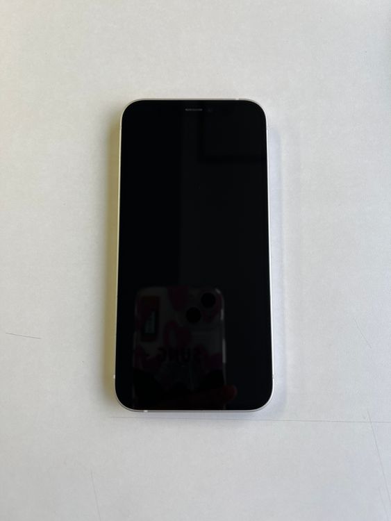 ���� iPhone 12 mini 128GB �ۥ磻�� �Хåƥ꡼100% - 6769