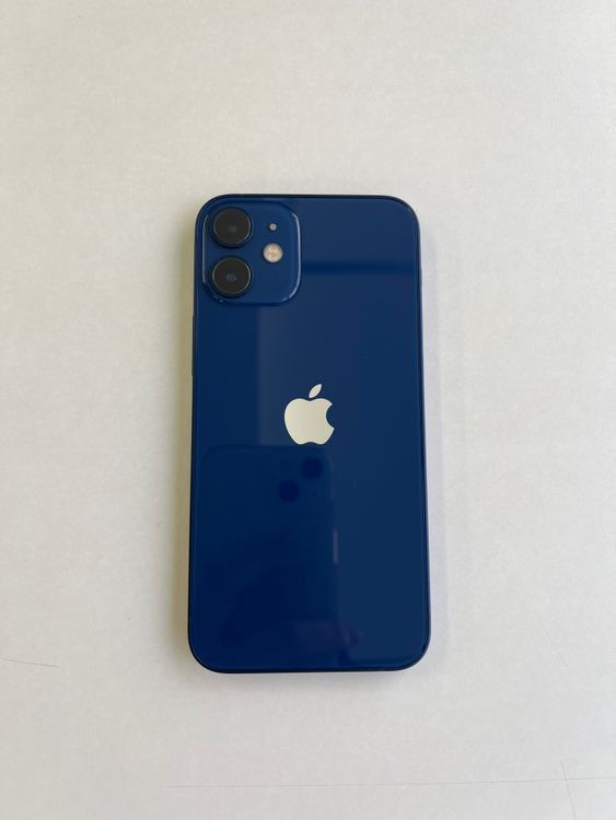 ���� iPhone 12 mini 64GB �֥롼 �Хåƥ꡼100% - 4380
