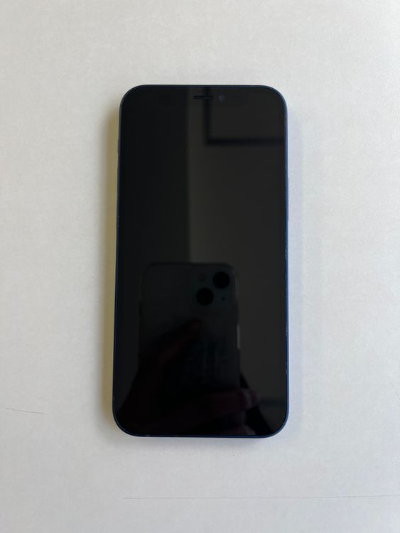 ���� iPhone 12 mini 64GB �֥롼 �Хåƥ꡼100% - 1054