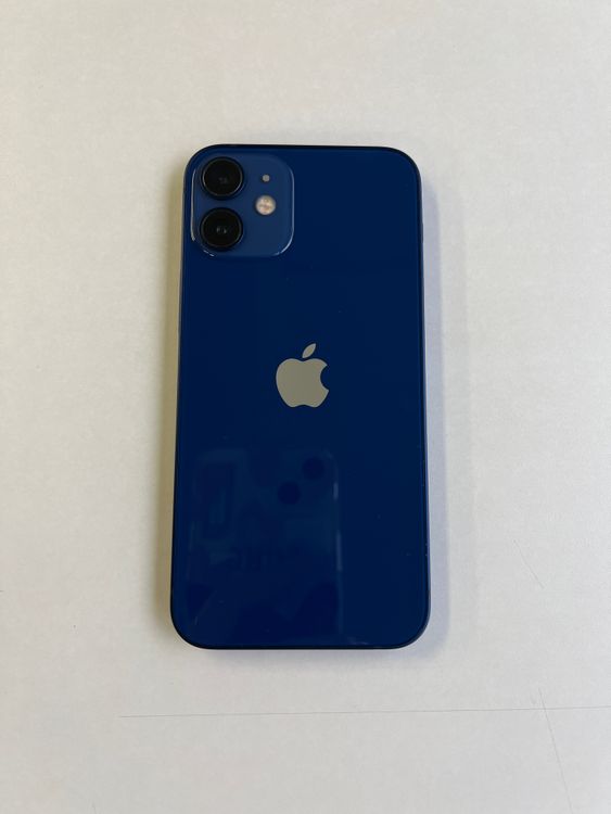 ���� iPhone 12 mini 128GB �֥롼 �Хåƥ꡼100% - 8661