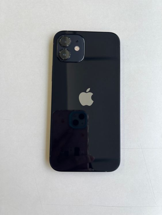 ���� iPhone 12 64GB �֥�å� �Хåƥ꡼100% MGHN3J/A - 3179