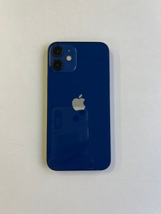 ���� iPhone 12 mini 64GB �֥롼 �Хåƥ꡼100% - 6915