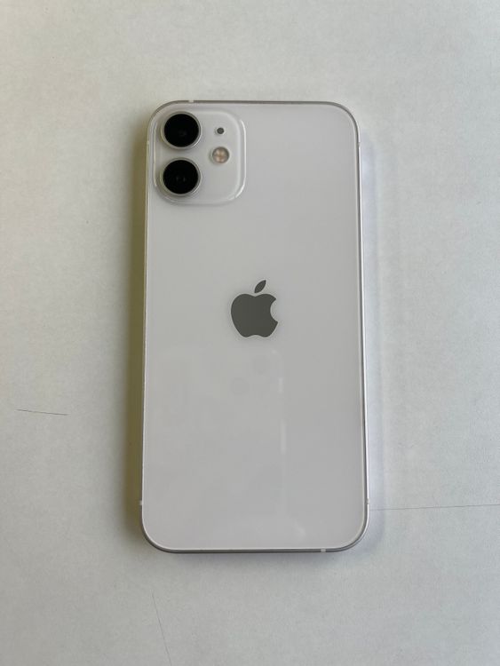 ���� iPhone 12 mini 128GB �ۥ磻�� �Хåƥ꡼100% - 6769