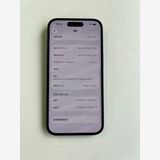 ���� iPhone 15 128GB �֥�å� �Хåƥ꡼98% MTMH3J/A - 5527