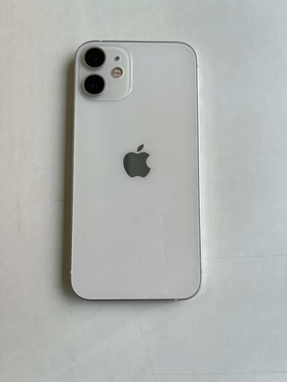 ���� iPhone 12 mini 128GB �ۥ磻�� �Хåƥ꡼100% - 7431