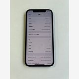 ���� iPhone 12 128GB �֥�å� �Хåƥ꡼100% MGHU3J/A - 3174