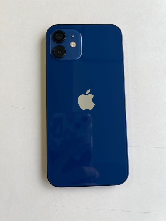 ���� iPhone 12 64GB �֥롼 �Хåƥ꡼100% MGHR3J/A - 4184