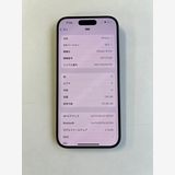 ���� iPhone 15 Pro 128GB �֥�å������˥��� �Хåƥ꡼87%- 1790