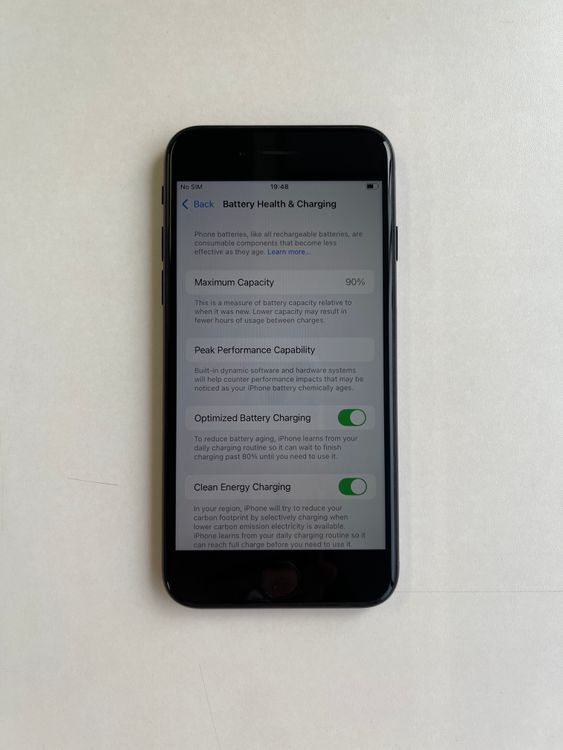 ���� iPhone SE (��3����) 64GB �ߥåɥʥ��� �Хåƥ꡼90% - 4609