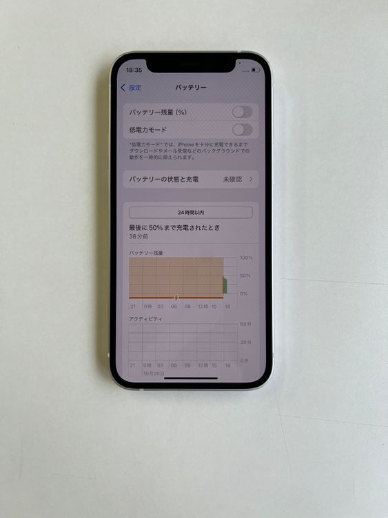  iPhone 12 mini 128GB ۥ磻 Хåƥ꡼100% - 0854