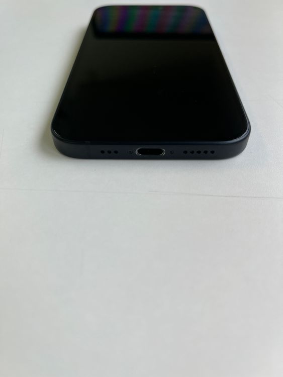 ���� iPhone 15 128GB �֥�å� �Хåƥ꡼89% MTMH3J/A - 3778