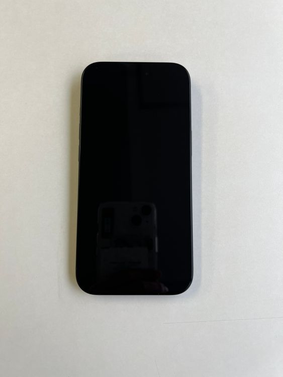 ���� iPhone 15 128GB �֥�å� �Хåƥ꡼100% MTMH3J/A - 0858