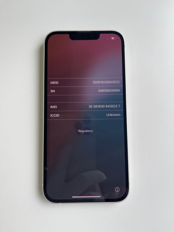  iPhone13 128GB 饤 Хåƥ꡼86% MLND3J/A - 35227