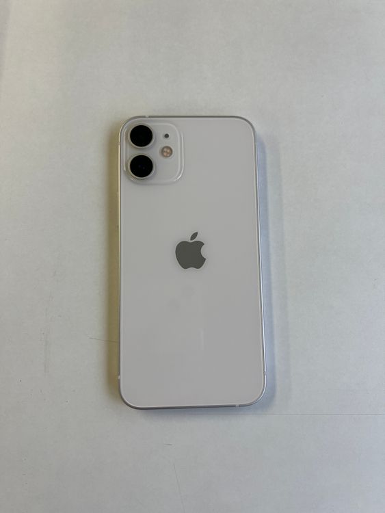 ���� iPhone 12 mini 64GB �ۥ磻�� �Хåƥ꡼100% - 4452