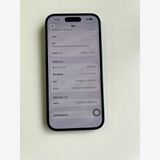 ���� iPhone 15 256GB �֥�å� �Хåƥ꡼84% MTMN3J/A - 7352