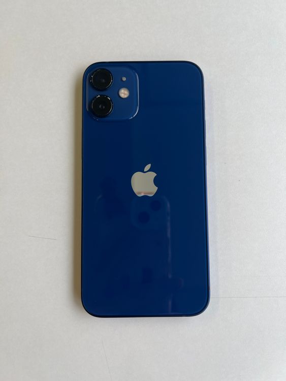 ���� iPhone 12 mini 64GB �֥롼 �Хåƥ꡼100%  - 9154