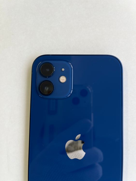  iPhone 12 128GB ֥롼 Хåƥ꡼100% MGHX3J/A - 7803