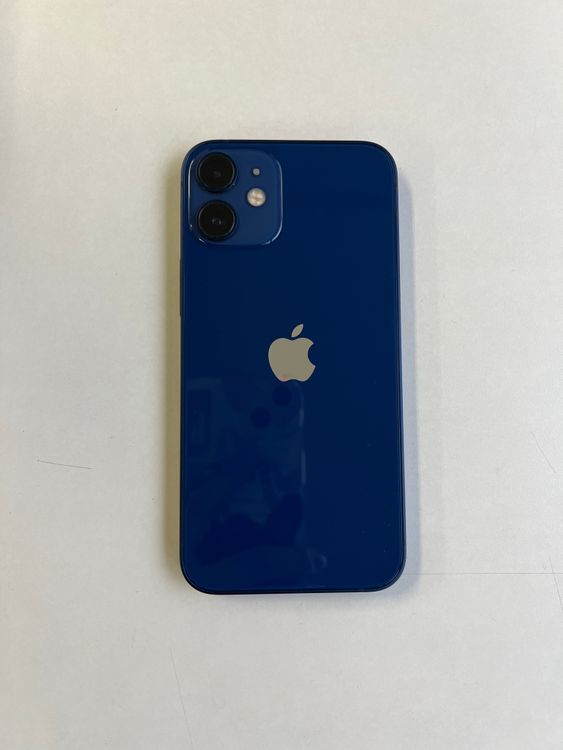 ���� iPhone 12 mini 64GB �֥롼 �Хåƥ꡼100% - 1054