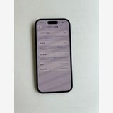 ���� iPhone 15 128GB �֥�å� �Хåƥ꡼84% MTMH3J/A - 8844