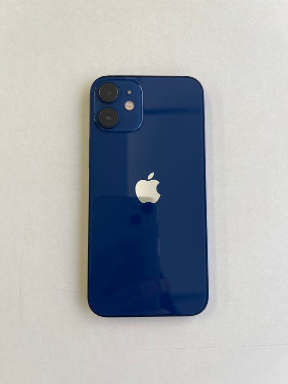 ���� iPhone 12 mini 128GB �֥롼 �Хåƥ꡼100%  - 9758