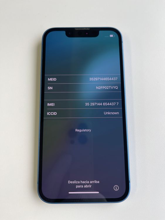  iPhone13 mini 128GB ֥롼 Хåƥ꡼83% MLJF3J/A 44377