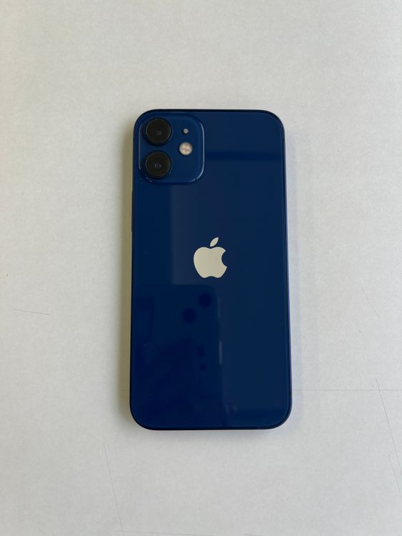 ���� iPhone 12 mini 128GB �֥롼 �Хåƥ꡼100%- 7354
