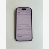 ���� iPhone 15 128GB �֥�å� �Хåƥ꡼87% MTMH3J/A - 4120