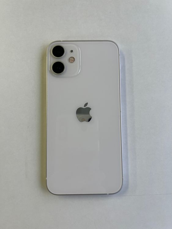 ���� iPhone 12 mini 128GB �ۥ磻�� �Хåƥ꡼95% - 3007