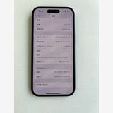 ����Ʊ�� iPhone 15 256GB �֥�å� �Хåƥ꡼100%  - 7141