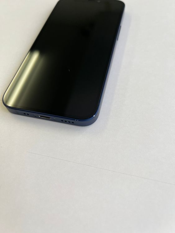 ���� iPhone 12 mini 64GB �֥롼 �Хåƥ꡼100% - 4380
