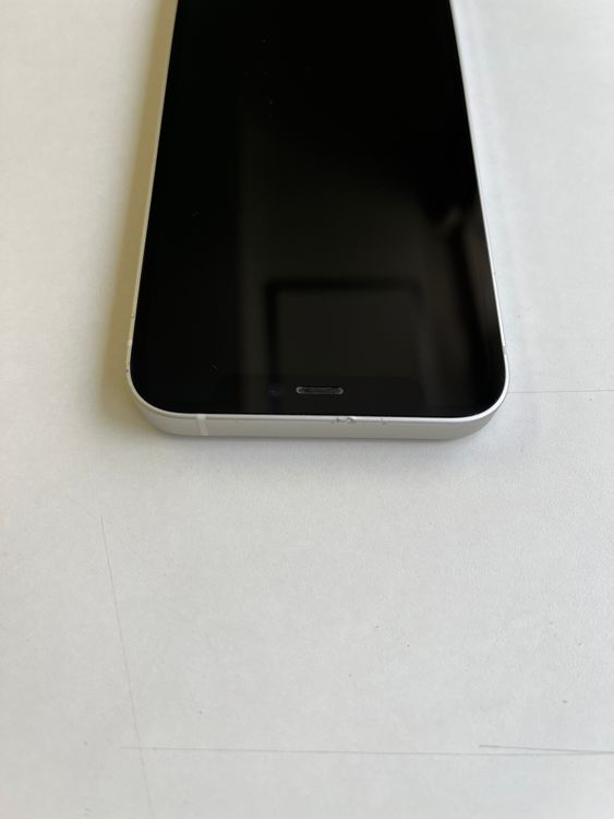 ���� iPhone 12 mini 128GB �ۥ磻�� �Хåƥ꡼100% - 7288
