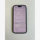 ���� iPhone 15 128GB �֥�å� �Хåƥ꡼100% MTMH3J/A - 0858