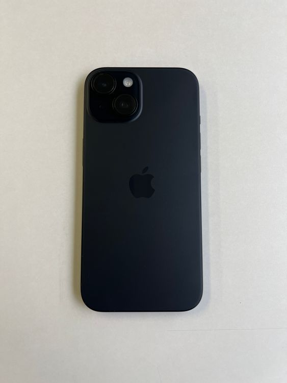 ���� iPhone 15 128GB �֥�å� �Хåƥ꡼100% MTMH3J/A - 0858