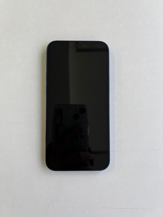 ���� iPhone 12 mini 128GB �֥롼 �Хåƥ꡼100% - 1822