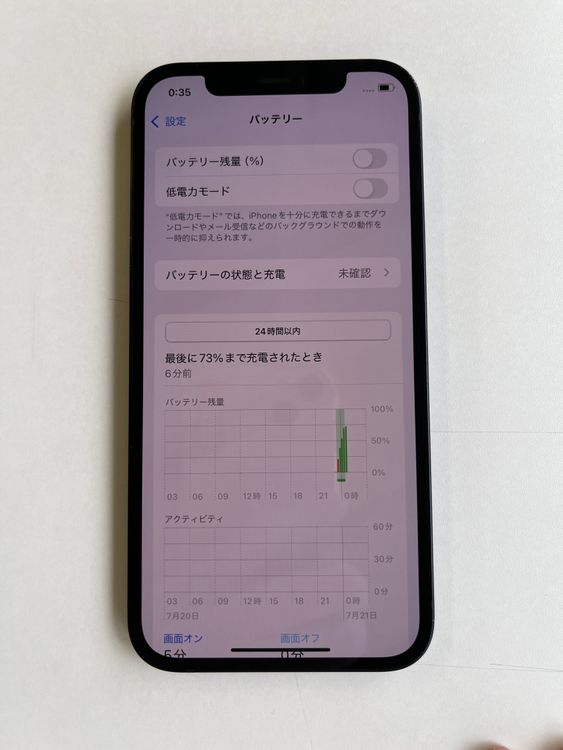  iPhone 12 64GB ֥å Хåƥ꡼100% MGHN3J/A - 48517