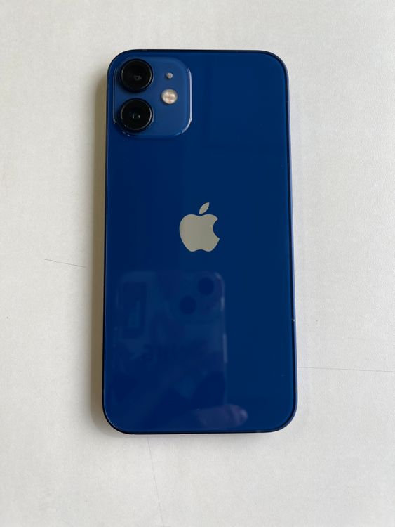 ���� iPhone 12 mini 128GB �֥롼 �Хåƥ꡼100% - 6577