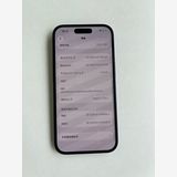 ���� iPhone 15 128GB �֥�å� �Хåƥ꡼84% MTMH3J/A - 8844