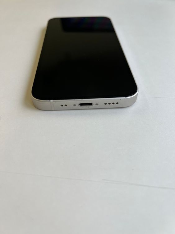 ���� iPhone 12 mini 128GB �ۥ磻�� �Хåƥ꡼100% - 7288