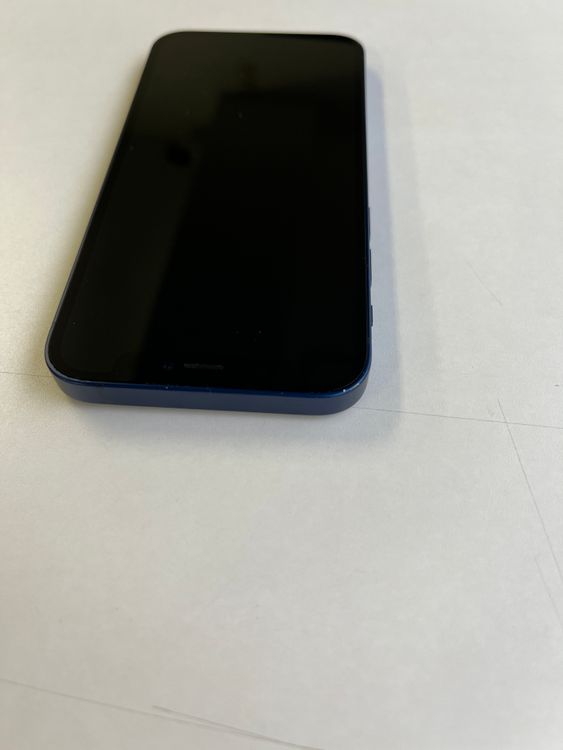 ���� iPhone 12 mini 128GB �֥롼 �Хåƥ꡼100% - 3666