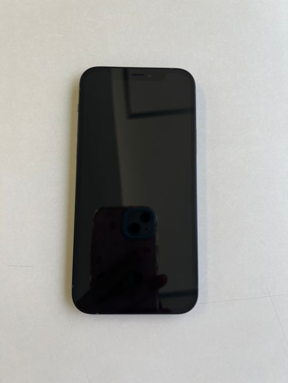 ���� iPhone 12 256GB �֥�å� �Хåƥ꡼100% NGJ03J/A - 1536