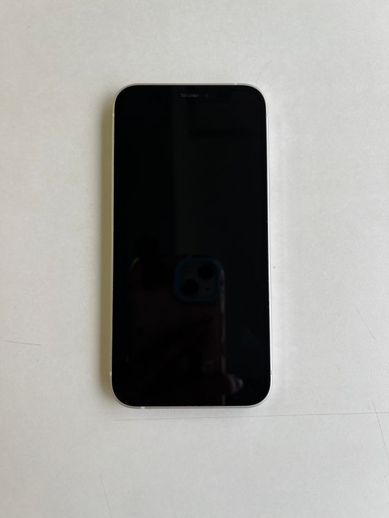���� iPhone 12 mini 128GB �ۥ磻�� �Хåƥ꡼75% - 6694