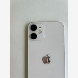 ���� iPhone 12 mini 128GB �ۥ磻�� �Хåƥ꡼75% - 6694