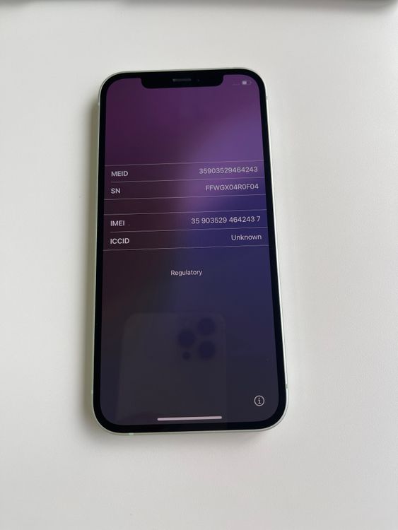美品 iPhone 12 64GB グリーン バッテリー86% MGHT3J/A - 42437